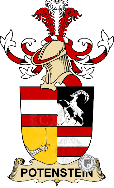 Coat of arms of family Potenstein