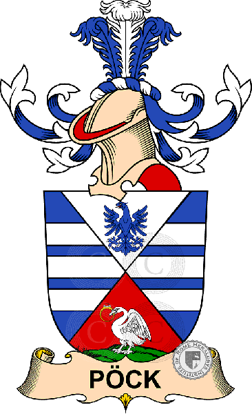 Coat of arms of family Pöck
