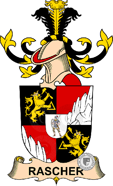 Coat of arms of family Rascher