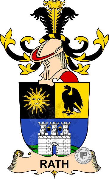 Coat of arms of family Rath