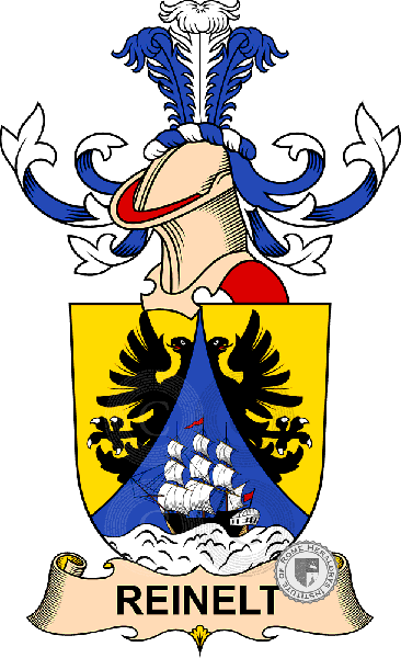 Coat of arms of family Reinelt