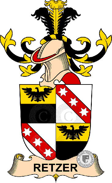Coat of arms of family Retzer