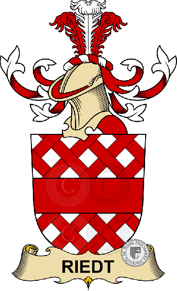 Wappen der Familie Riedt