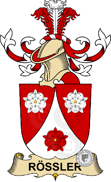 Coat of arms of family Rössler