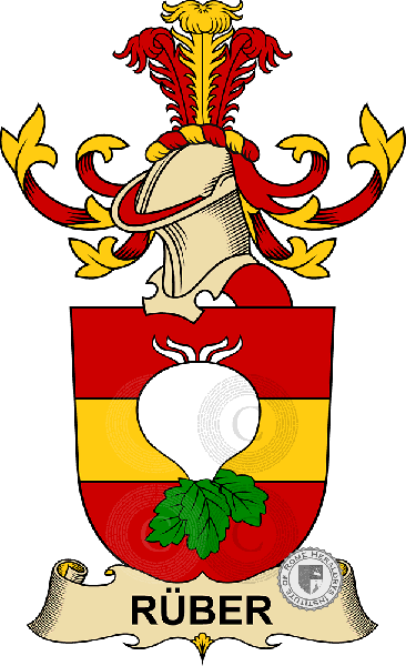 Wappen der Familie Rüber