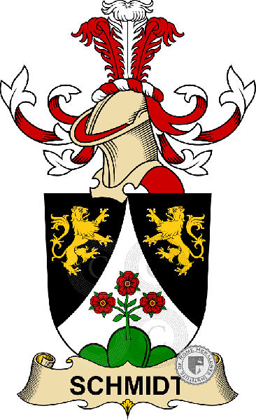 Coat of arms of family Schmidt