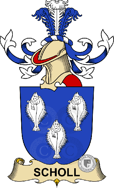 Coat of arms of family Scholl