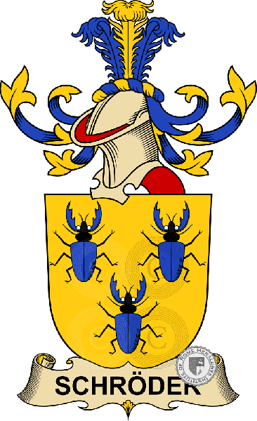 Coat of arms of family Schröder