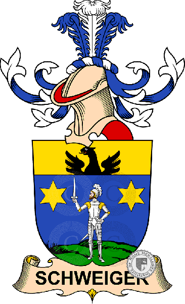 Coat of arms of family Schweiger