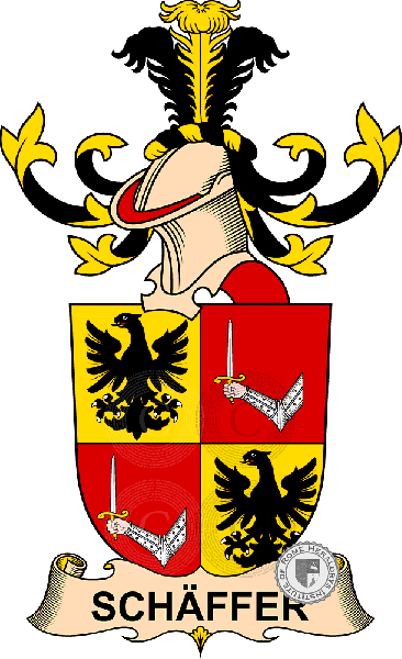 Coat of arms of family Schäffer