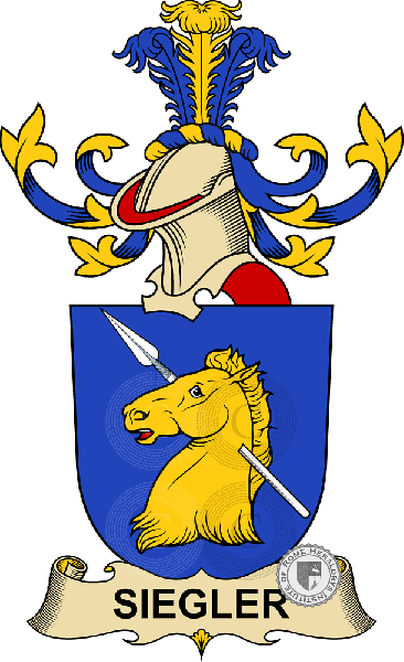 Coat of arms of family Siegler (d