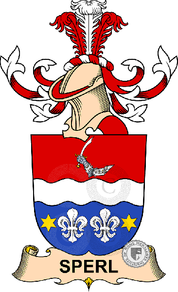 Coat of arms of family Sperl