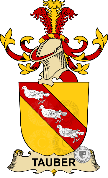 Coat of arms of family Tauber