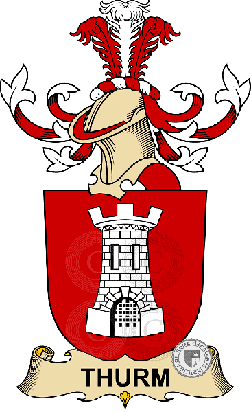 Wappen der Familie Thurm (Von)