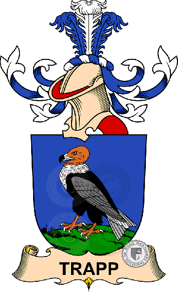 Coat of arms of family Trapp