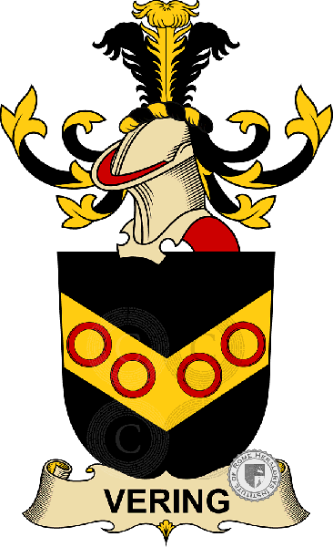 Coat of arms of family Vering