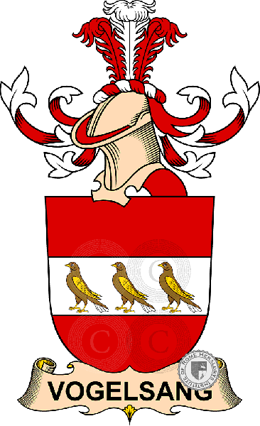 Coat of arms of family Vogelsang