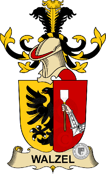 Coat of arms of family Walzel
