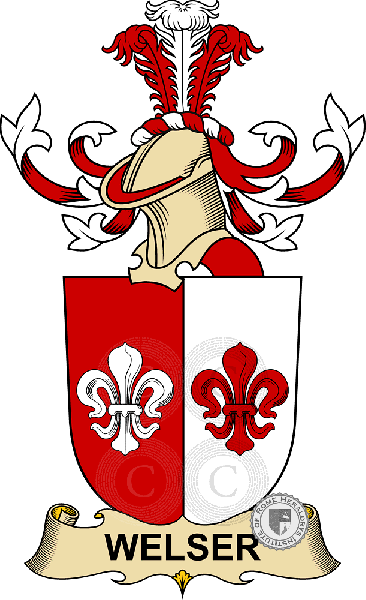 Coat of arms of family Welser