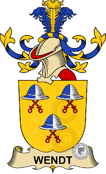 Coat of arms of family Wendt