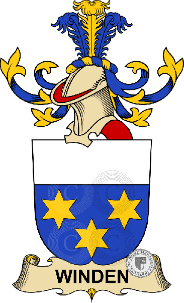 Coat of arms of family Winden