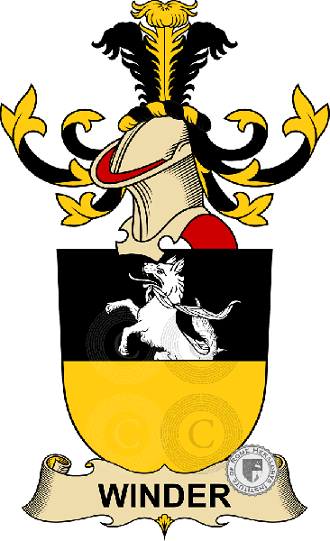 Coat of arms of family Winder