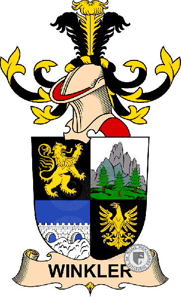Coat of arms of family Winkler