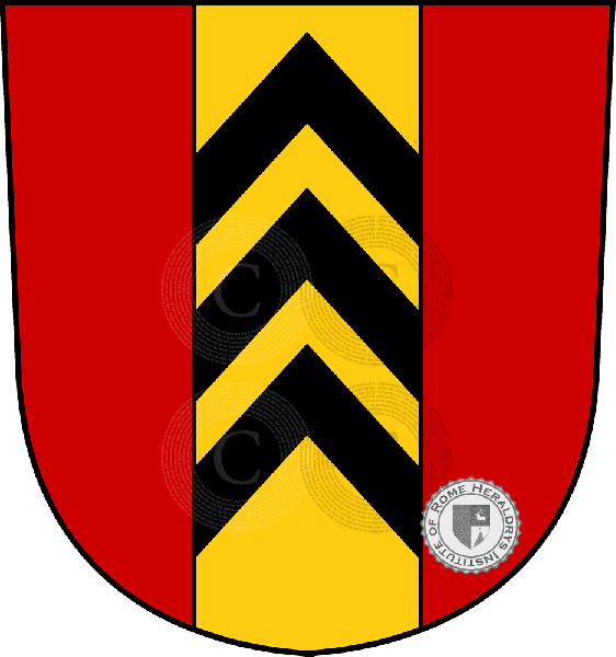 Coat of arms of family Arberg (et de Valengin)