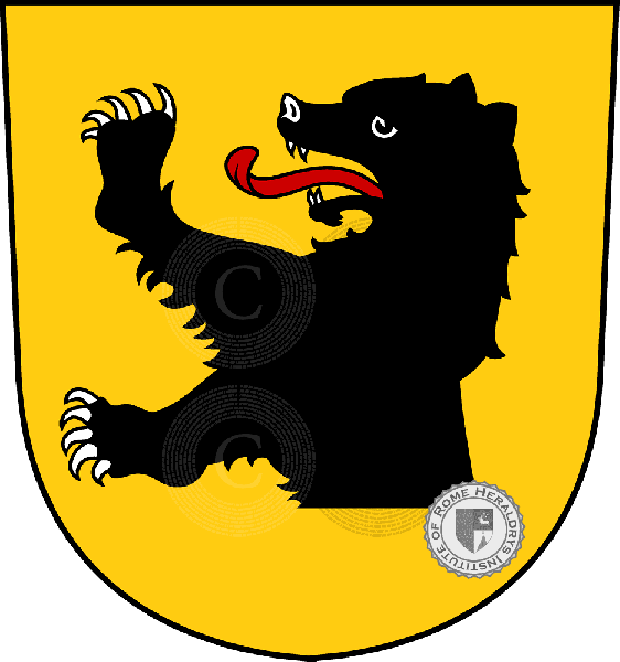Escudo de la familia Betz (de Arrenberg)