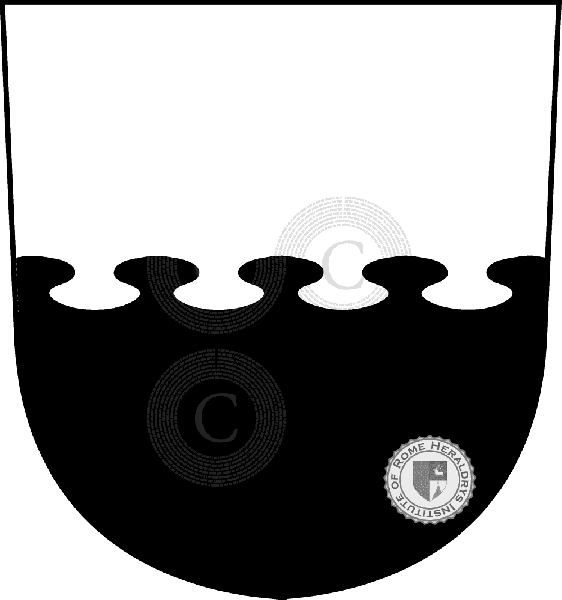 Coat of arms of family Castris