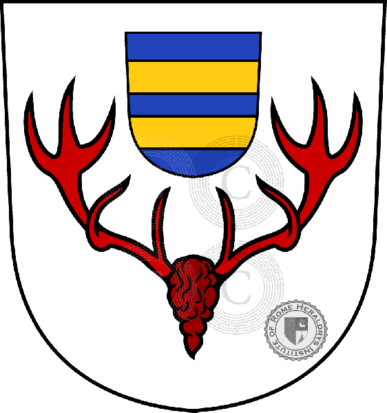 Coat of arms of family Eiskirchen dit Rayner