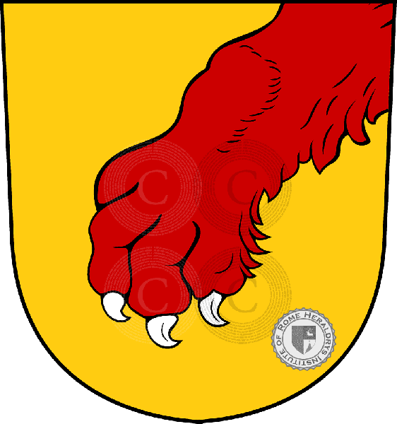 Wappen der Familie Ergow