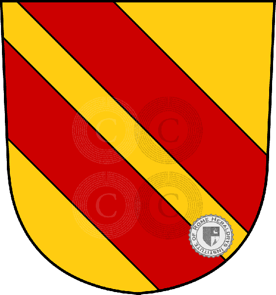 Coat of arms of family Ergsingen