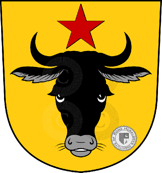 Coat of arms of family Ertzlin