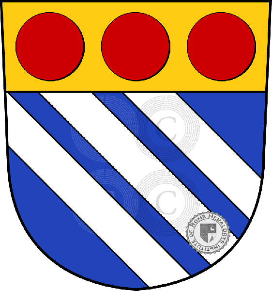 Coat of arms of family Escherny