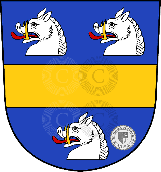 Coat of arms of family Estbach