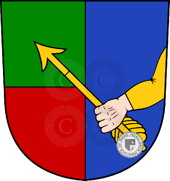 Coat of arms of family Forestier (de)