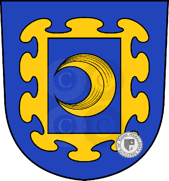 Coat of arms of family Frauwier