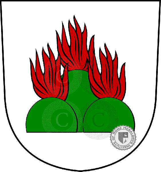Coat of arms of family Fürberg
