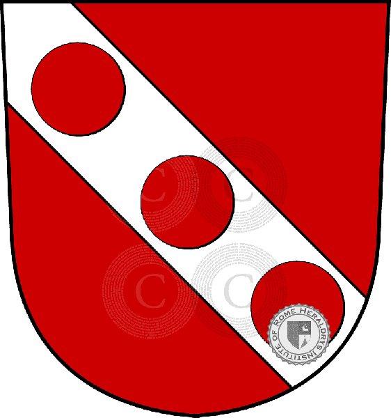 Coat of arms of family Hall