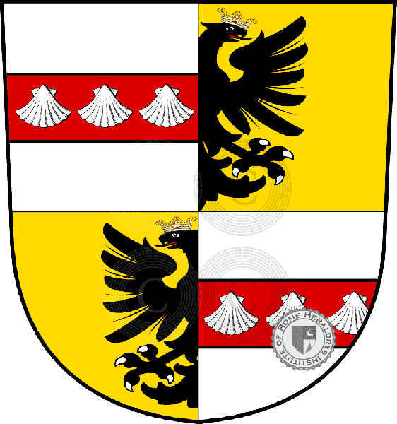 Coat of arms of family Hans
