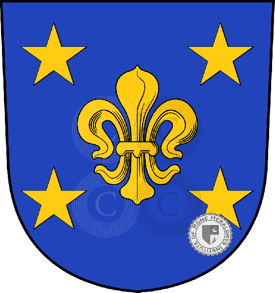Coat of arms of family Hessy