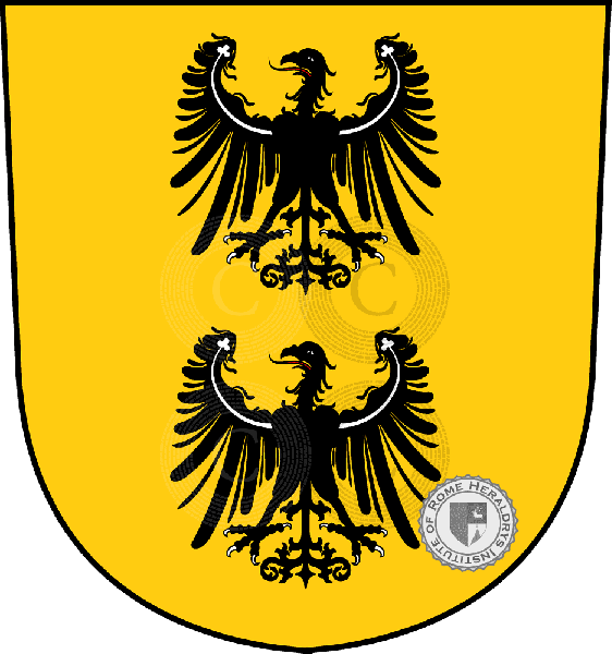 Coat of arms of family Honberg ou Homberg (Ctes)