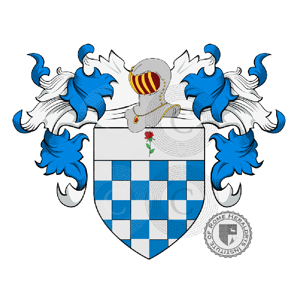 Coat of arms of family Rege Tesauro
