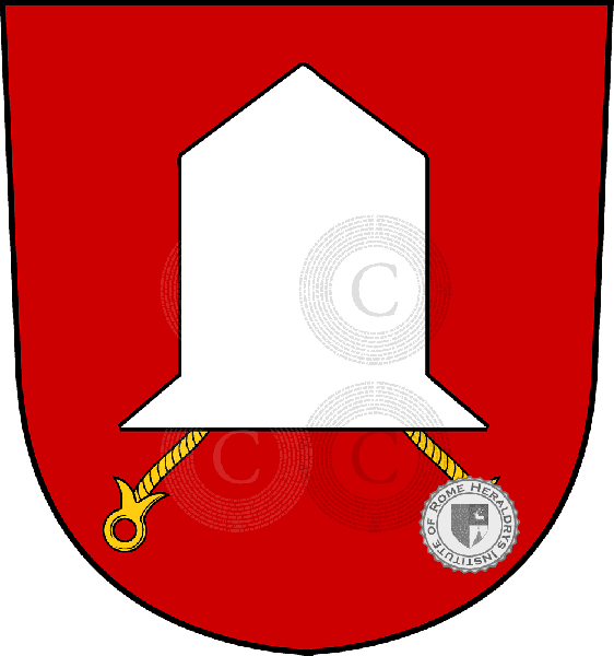Coat of arms of family Lanzhuet