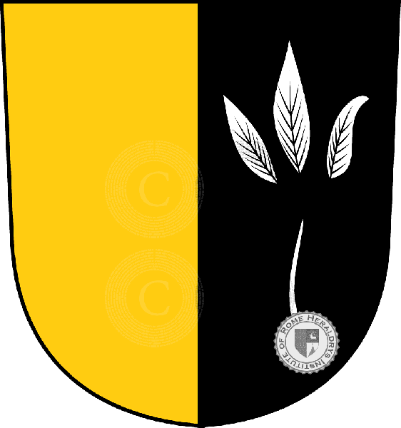 Coat of arms of family Lorack