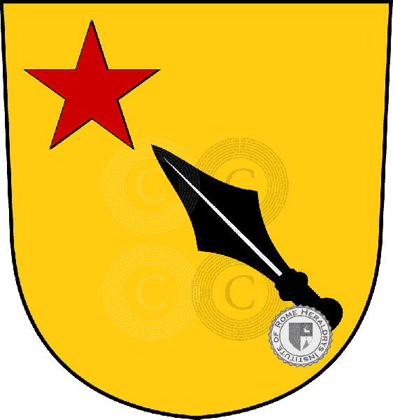 Coat of arms of family Mazereller