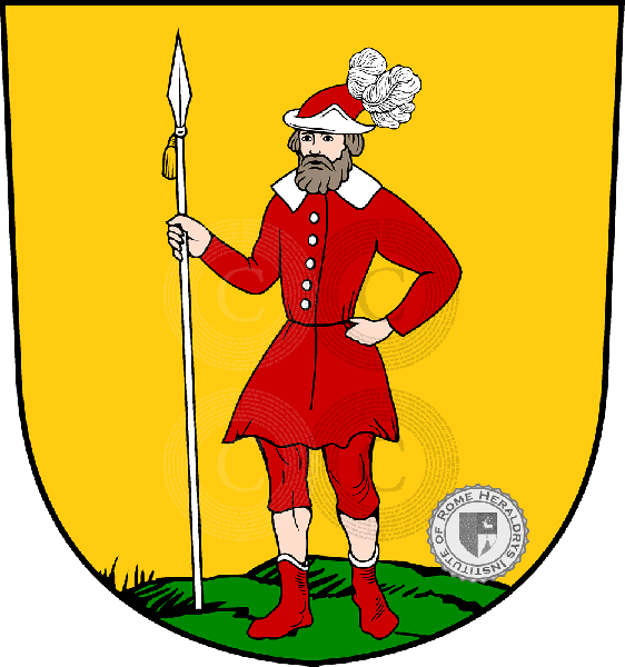 Coat of arms of family Megken