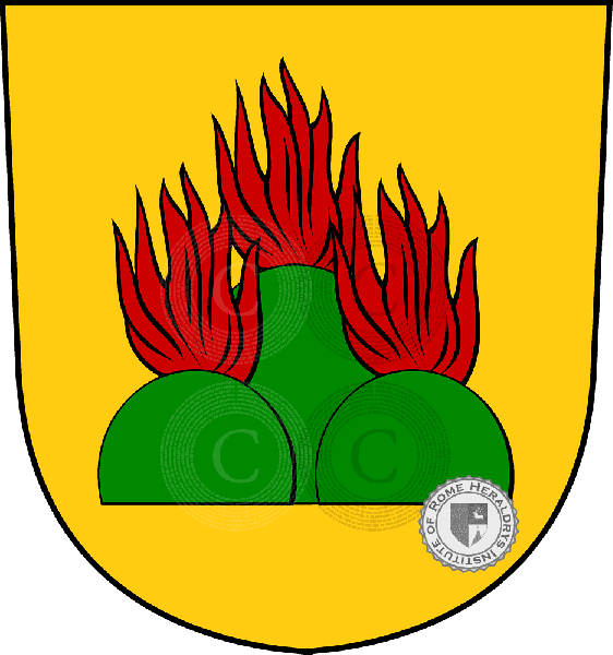Coat of arms of family Mossheim