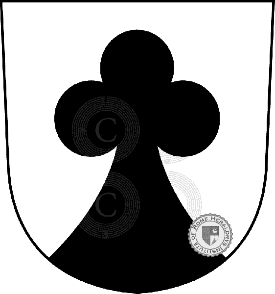 Coat of arms of family Moss